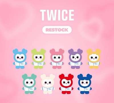 TWICE九週年棒球娃（預購）