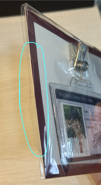 背著善宰跑 快閃店 善宰學生證