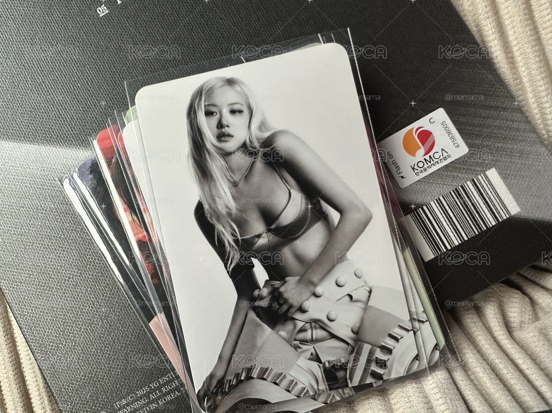 Blackpink deadline Rosie k4b特典