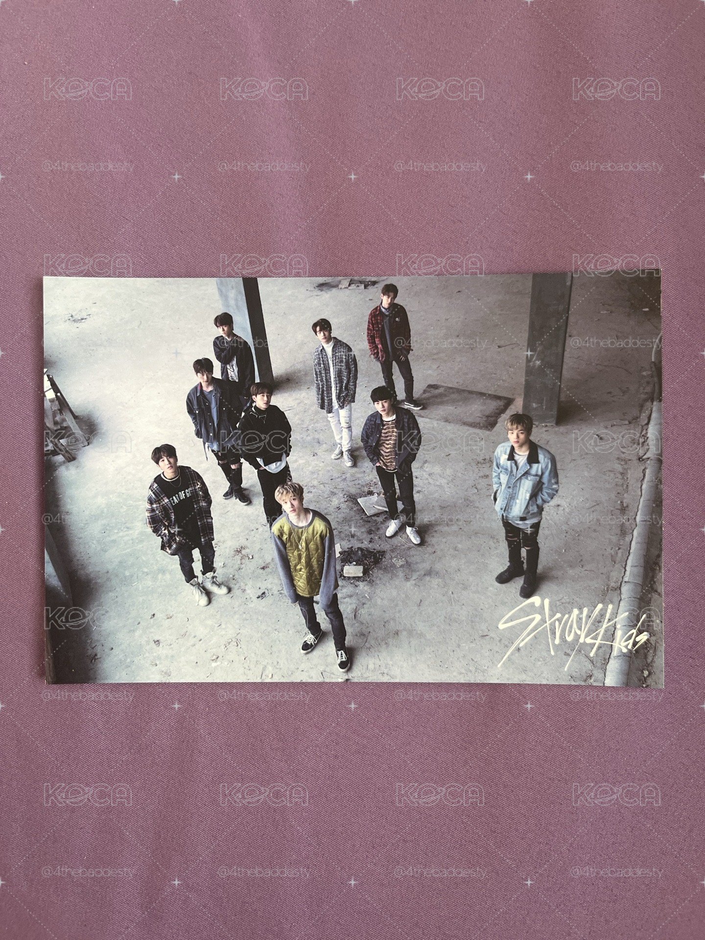 Stray Kids Mixtape 預售禮 明信片
