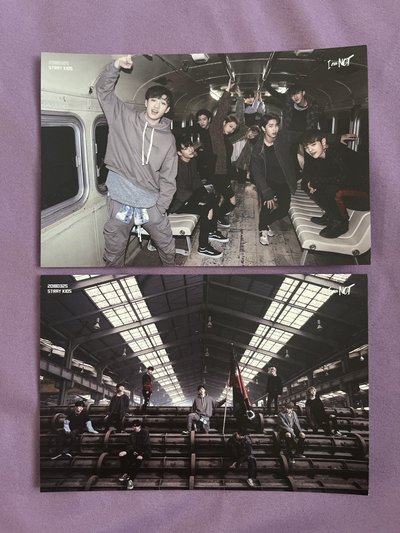 Stray kids i am not 預售禮 早期 明信片