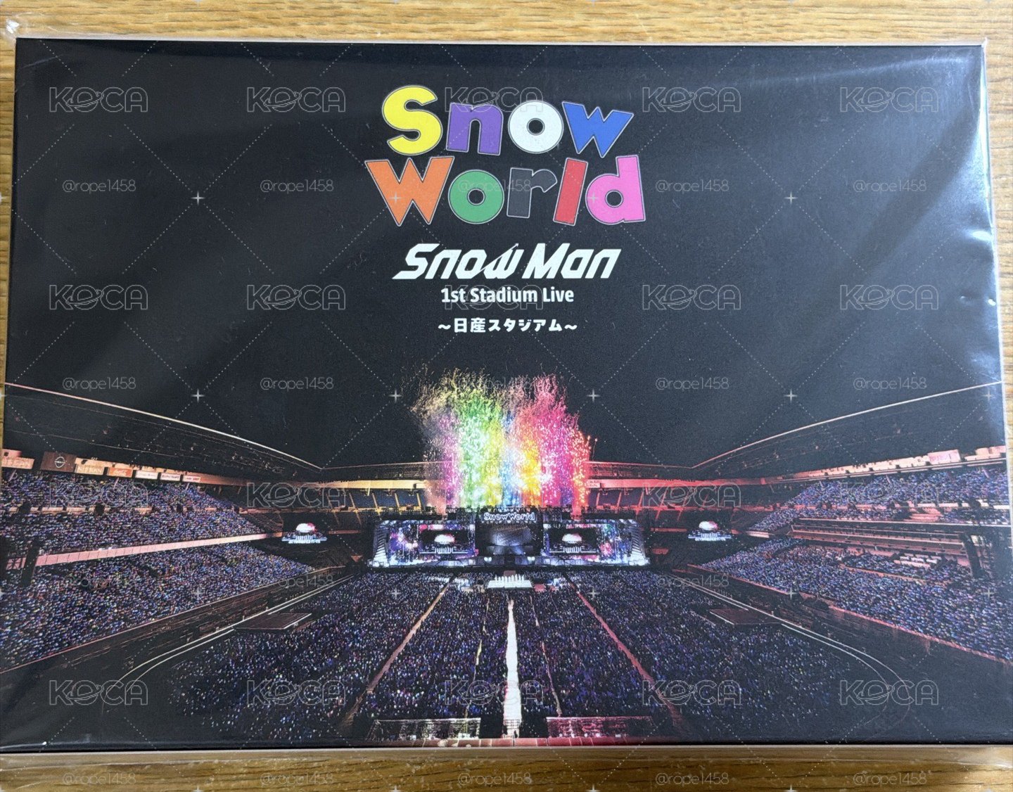Snow Man 1st Stadium Live Snow World 日産会員限定盤-DVD 版
