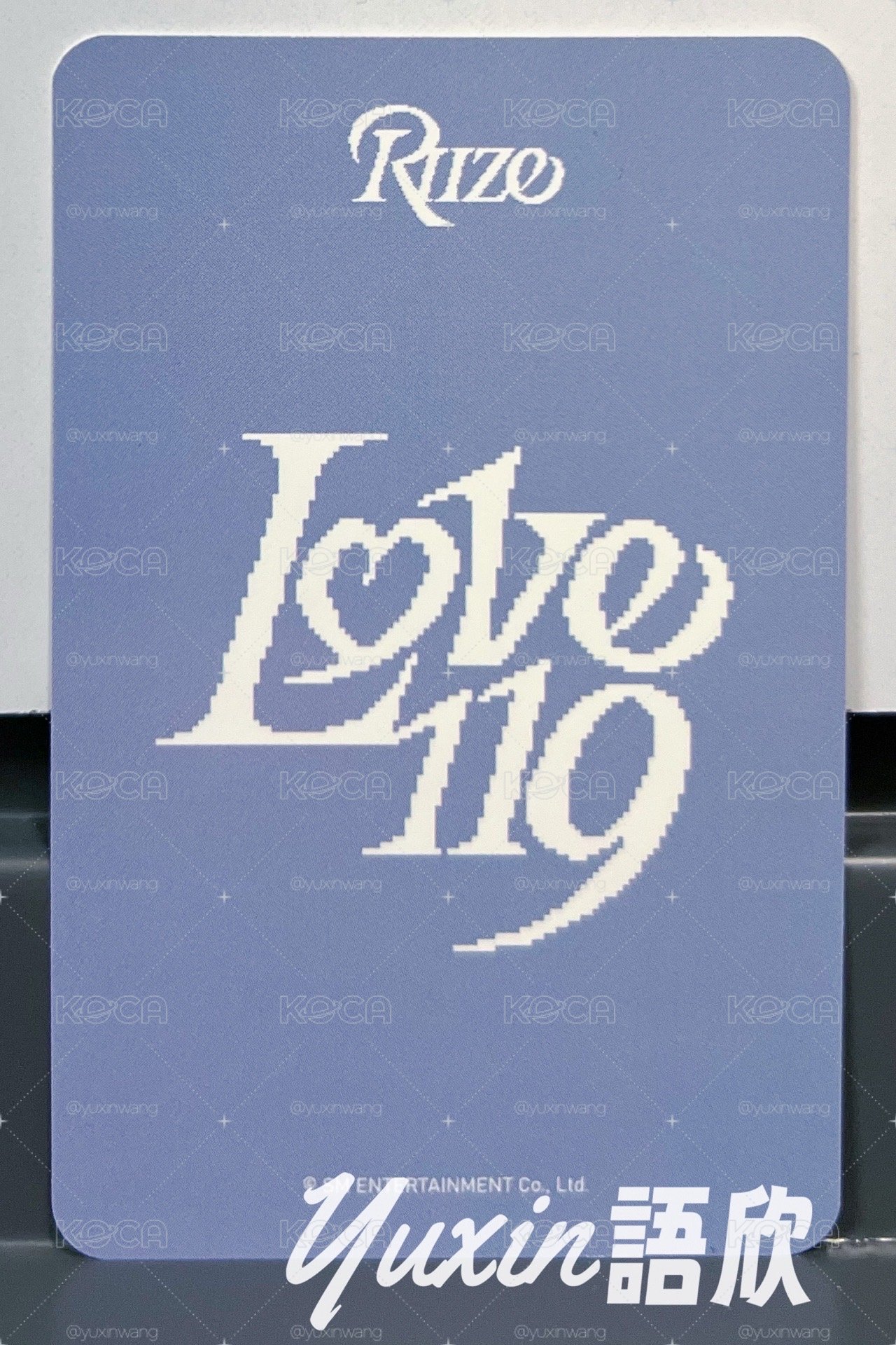 現貨✅ RIIZE Love 119 單曲 MUSICPLANT MPLD 特典 小卡
