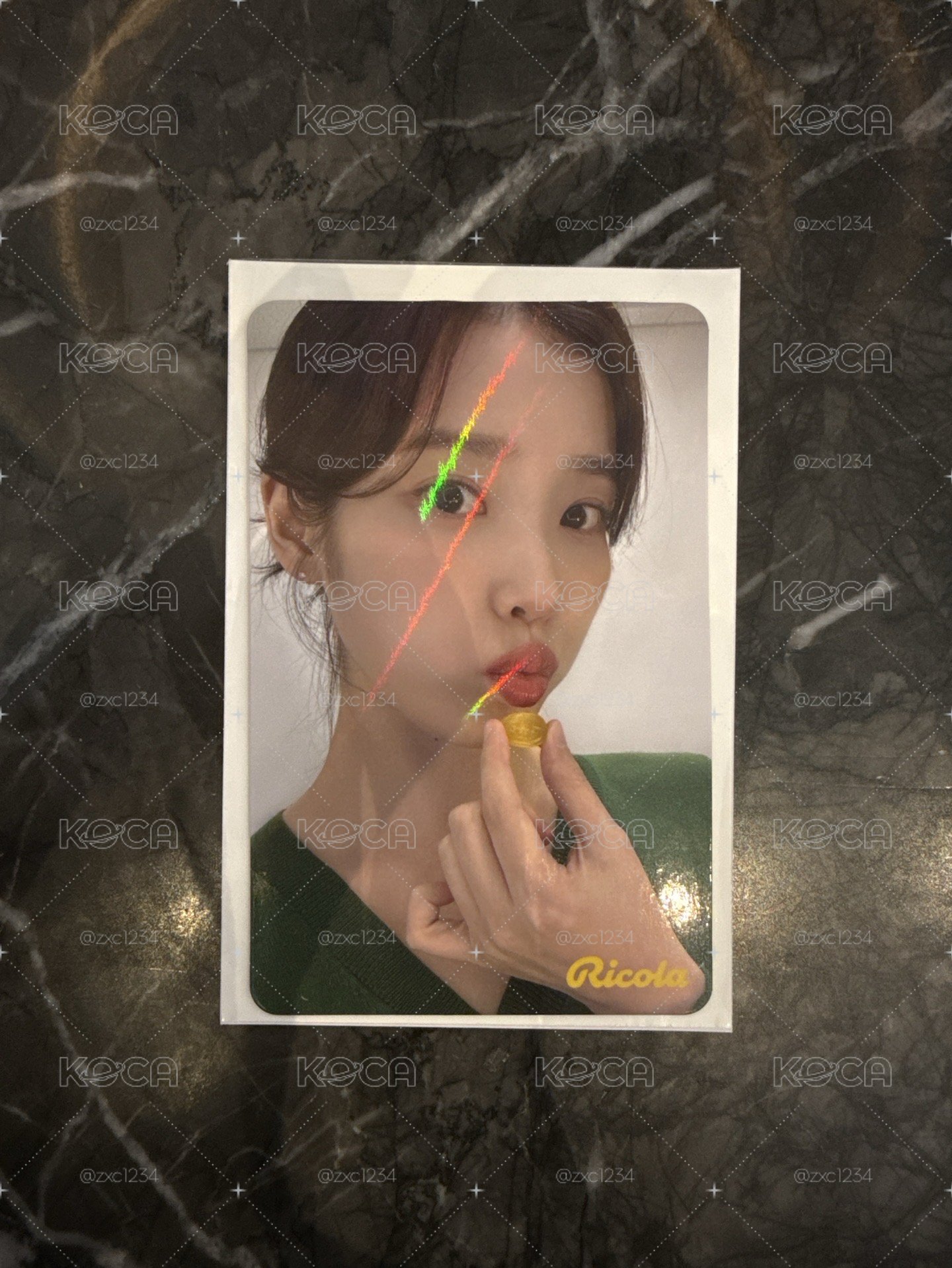 IU 利口樂 1.0 Ver.C 代言卡