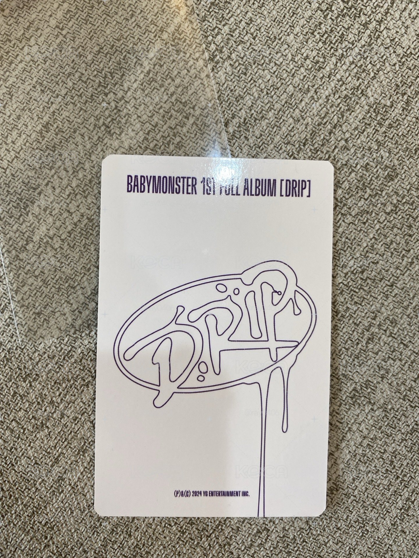 Drip YG聖水洞快閃特典 RORA 🐼