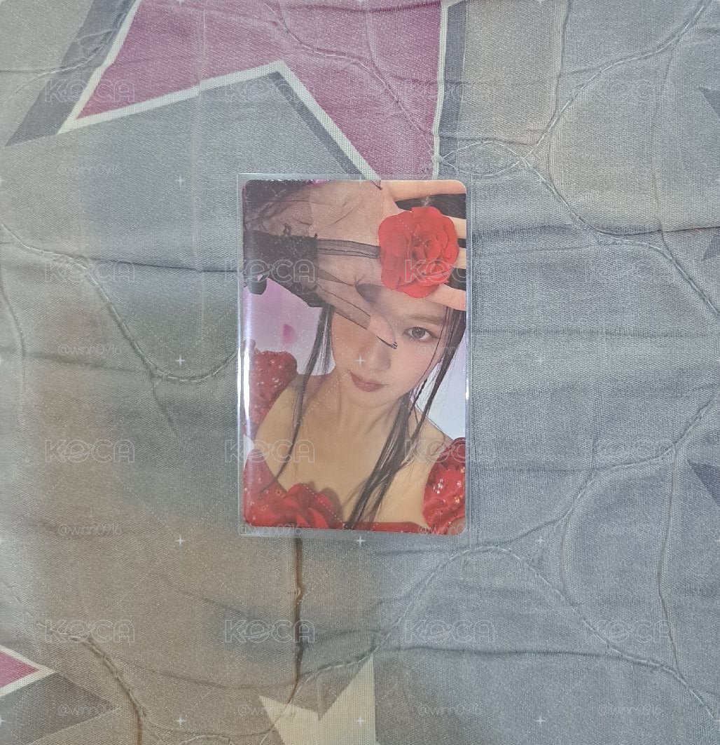 Jisoo特別版寫真小卡