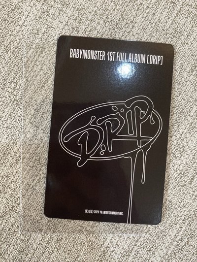 DRIP YG線下快閃特典卡A ver. RAMI 🐬