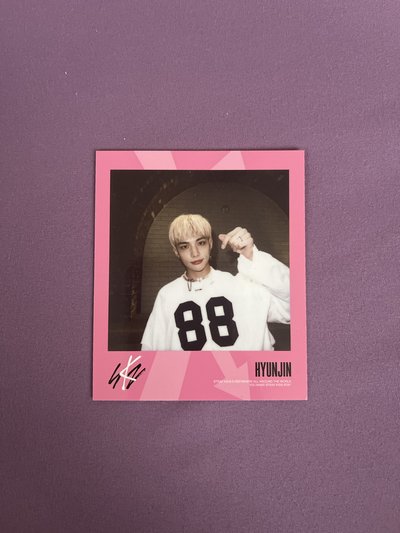 Stray Kids 鉉辰 maxident 3.0 幸運卡 拍立得