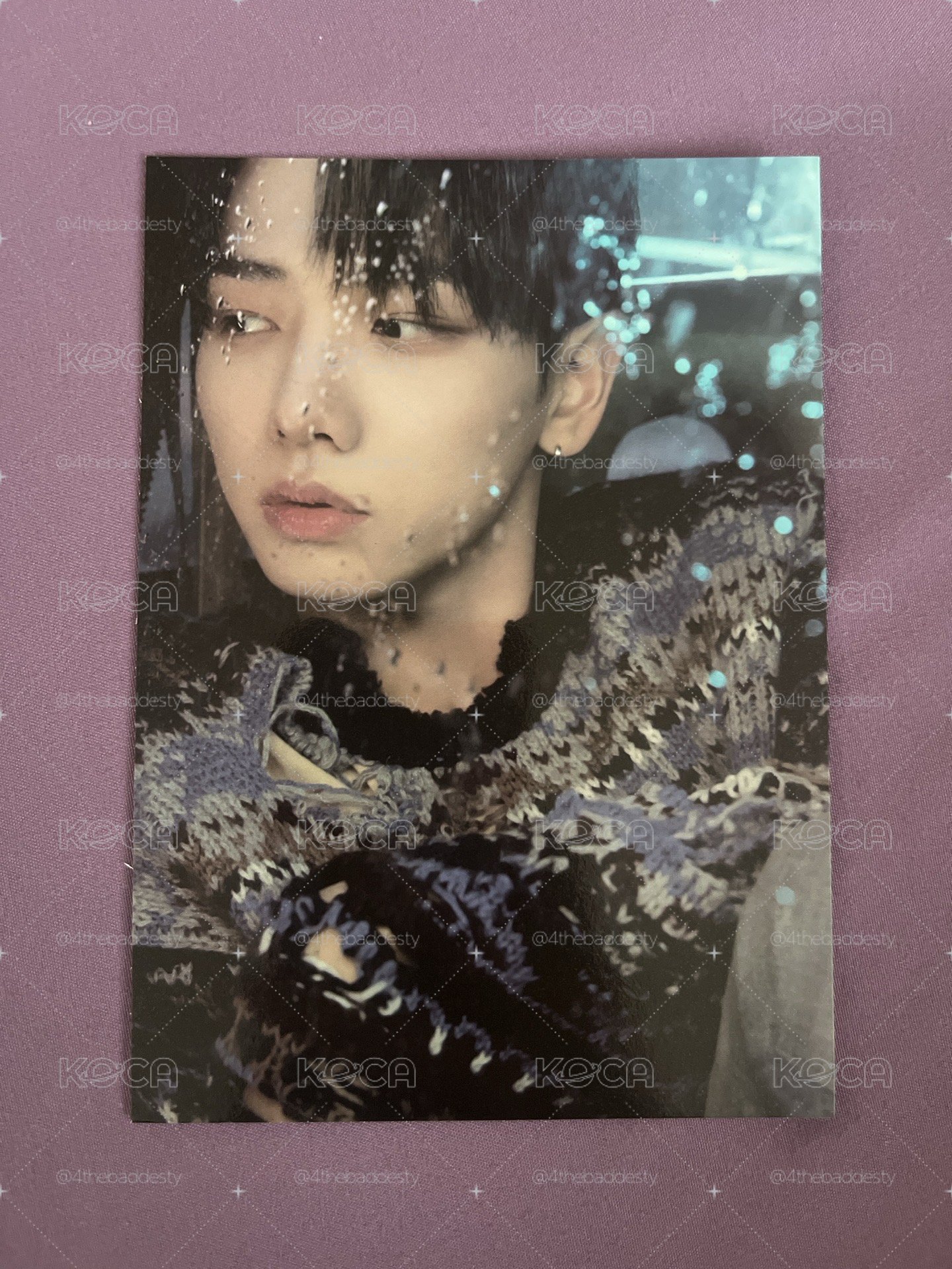 Boynextdoor 門童 波捏豆 明宰鉉 WHY.. 專輯 明信片 MOODY ver.