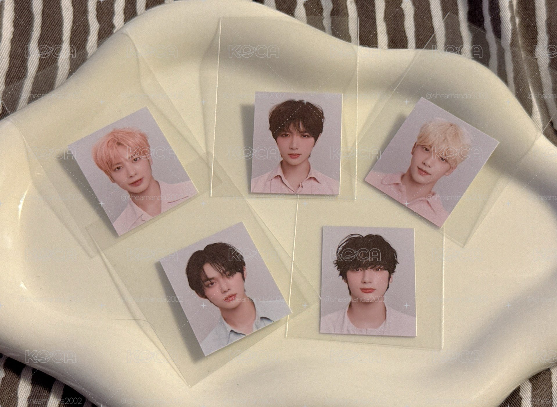 TXT 代言卡 CLIO 證件照一套
