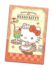 BANDAI 隨機卡 三麗鷗 威化餅卡 Vol.4  No.01 Hello Kitty