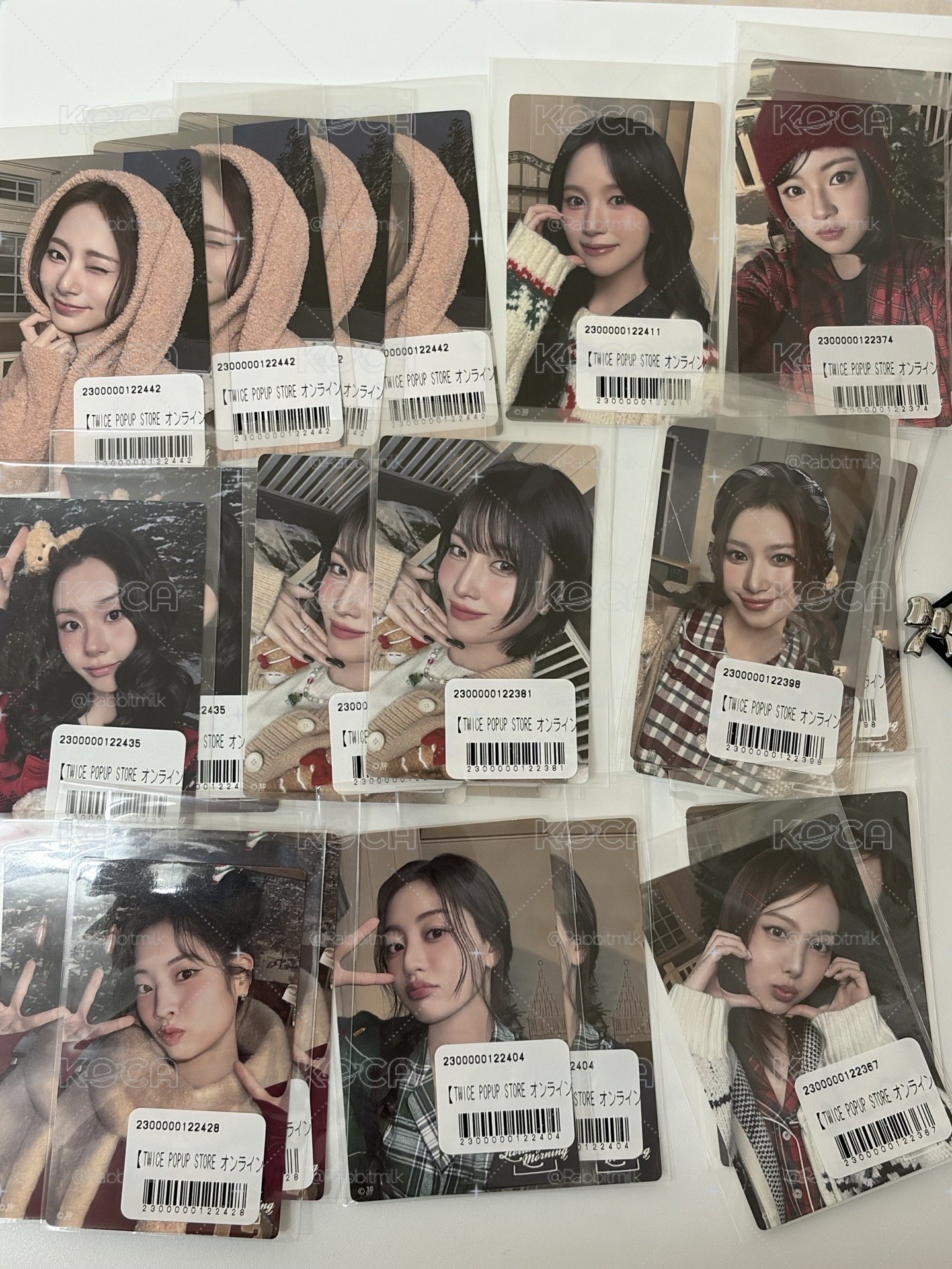 現貨 TWICE 2025 冬日一番賞 卡貼