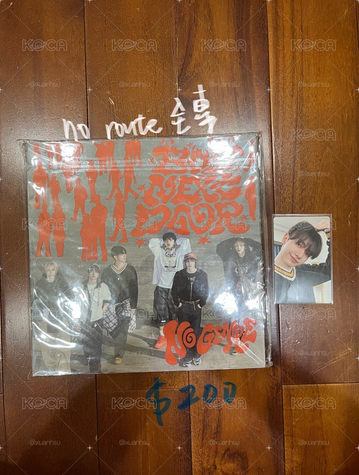 BOYNEXTDOOR NO GENRE 專輯 小卡 明宰鉉
