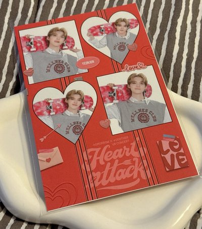 TXT HEART ATTACK 人生四格卡-彬竣圭寧