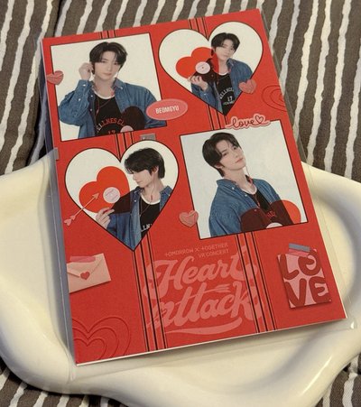 TXT HEART ATTACK 人生四格卡-彬竣圭寧