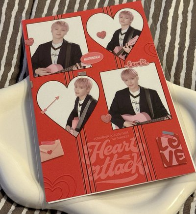 TXT HEART ATTACK 人生四格卡-彬竣圭寧