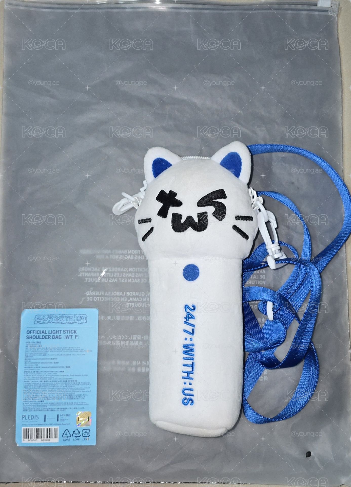 TWS 貓娃手燈包