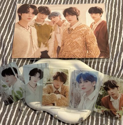 TXT SWEET 手機掛繩夾片 wvs特典一組