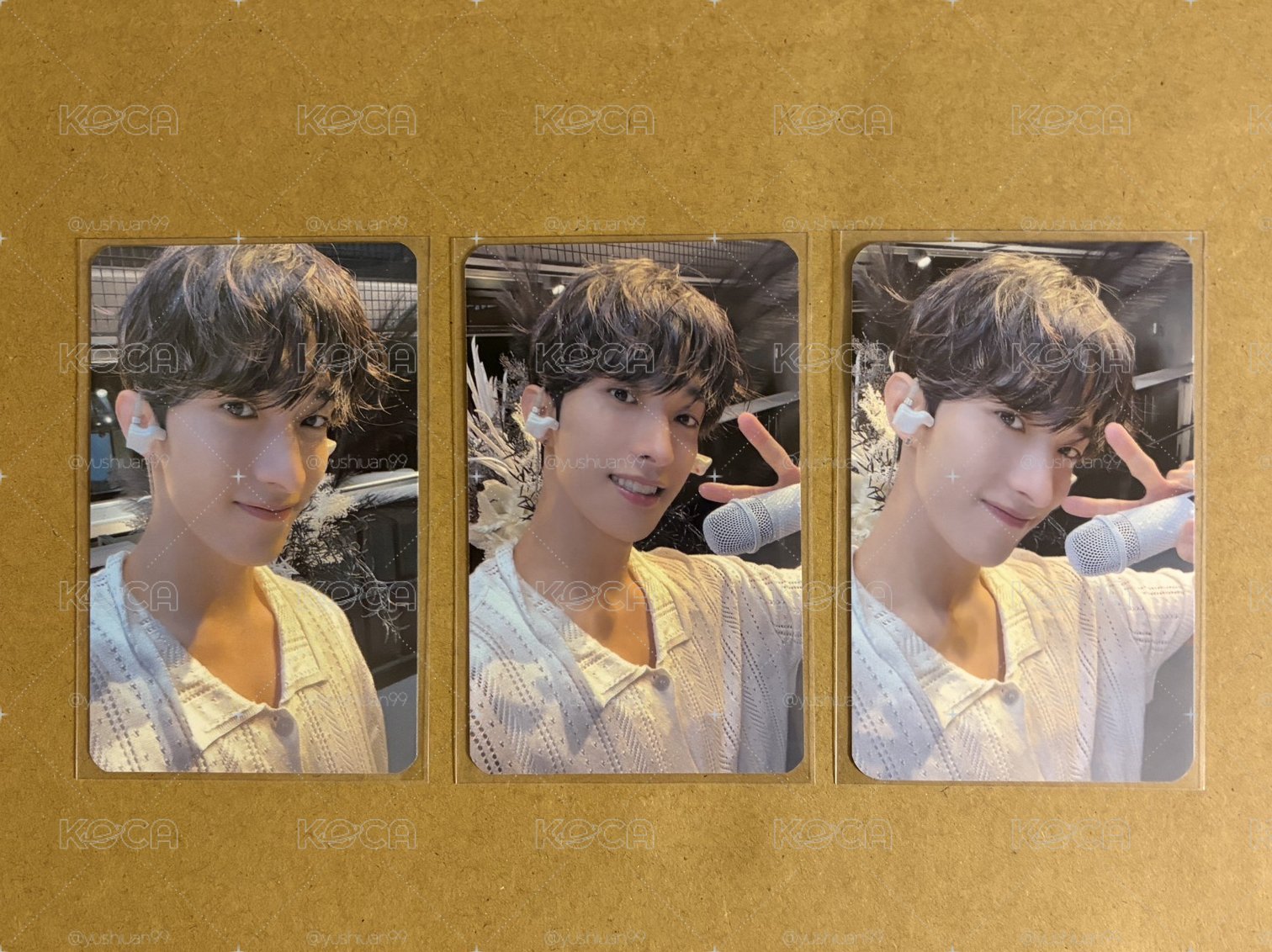 🩵🤍麥克風碩 三張不拆售