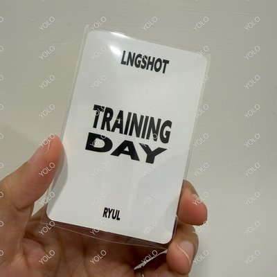 現貨 Lngshot Training Day EP 已拆全專 金栗順毛 五律小卡