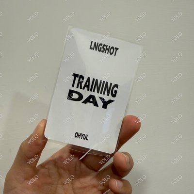 現貨 Lngshot Training Day EP 已拆全專 金栗順毛 五律小卡