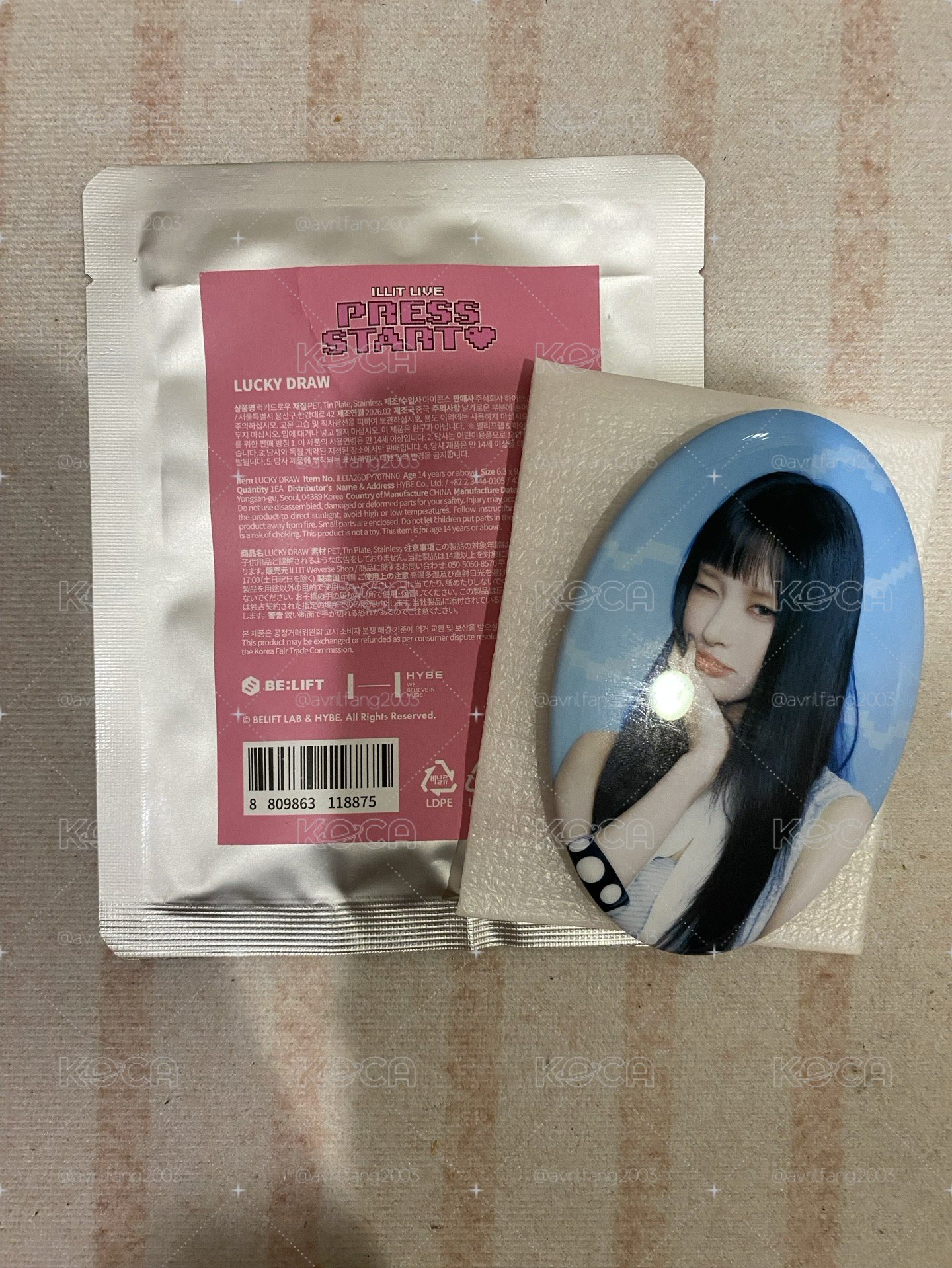 Yunah一巡徽章