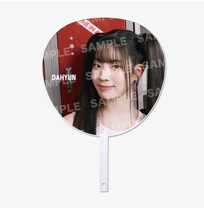 TWICE 新國立周邊 扇子