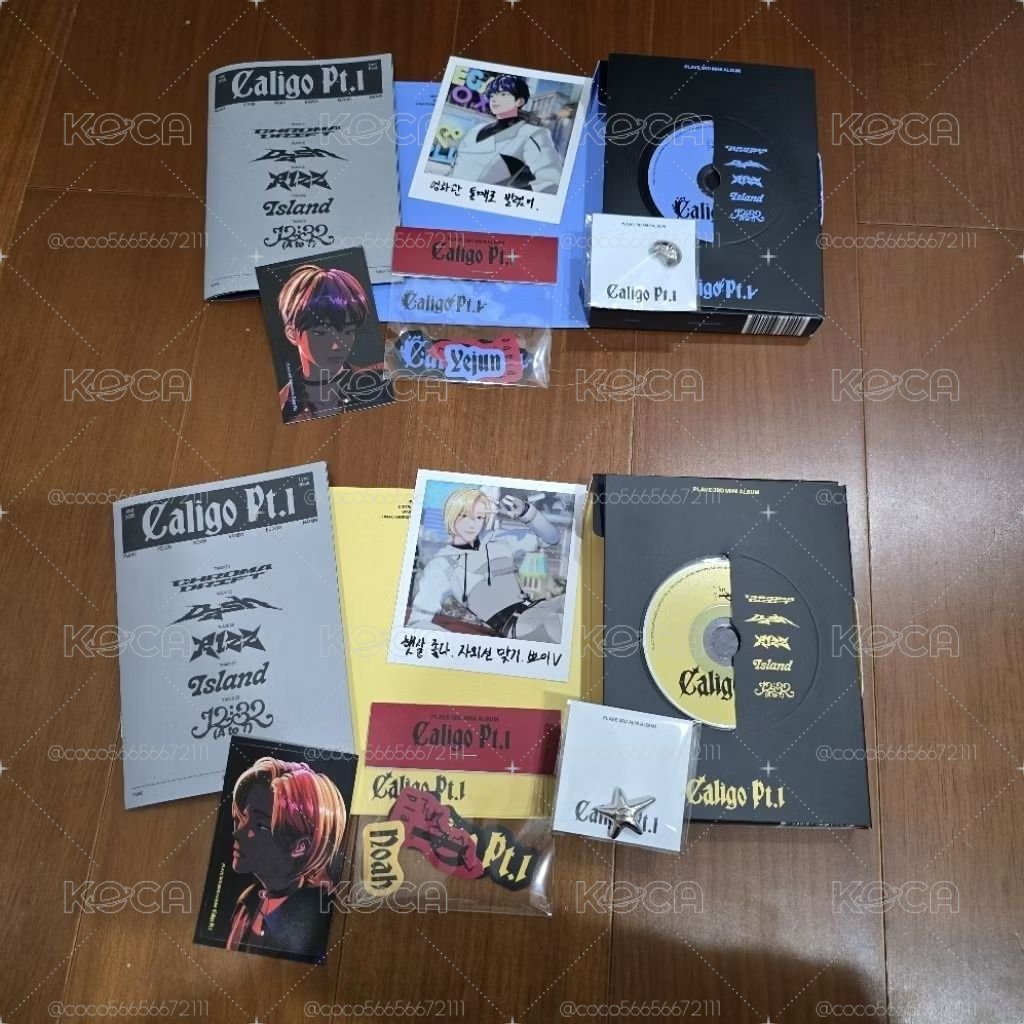 PLAVE QQ音樂set 含迷三逃犯版本+單封版本空專