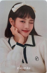 rola rola 代言卡 官拍