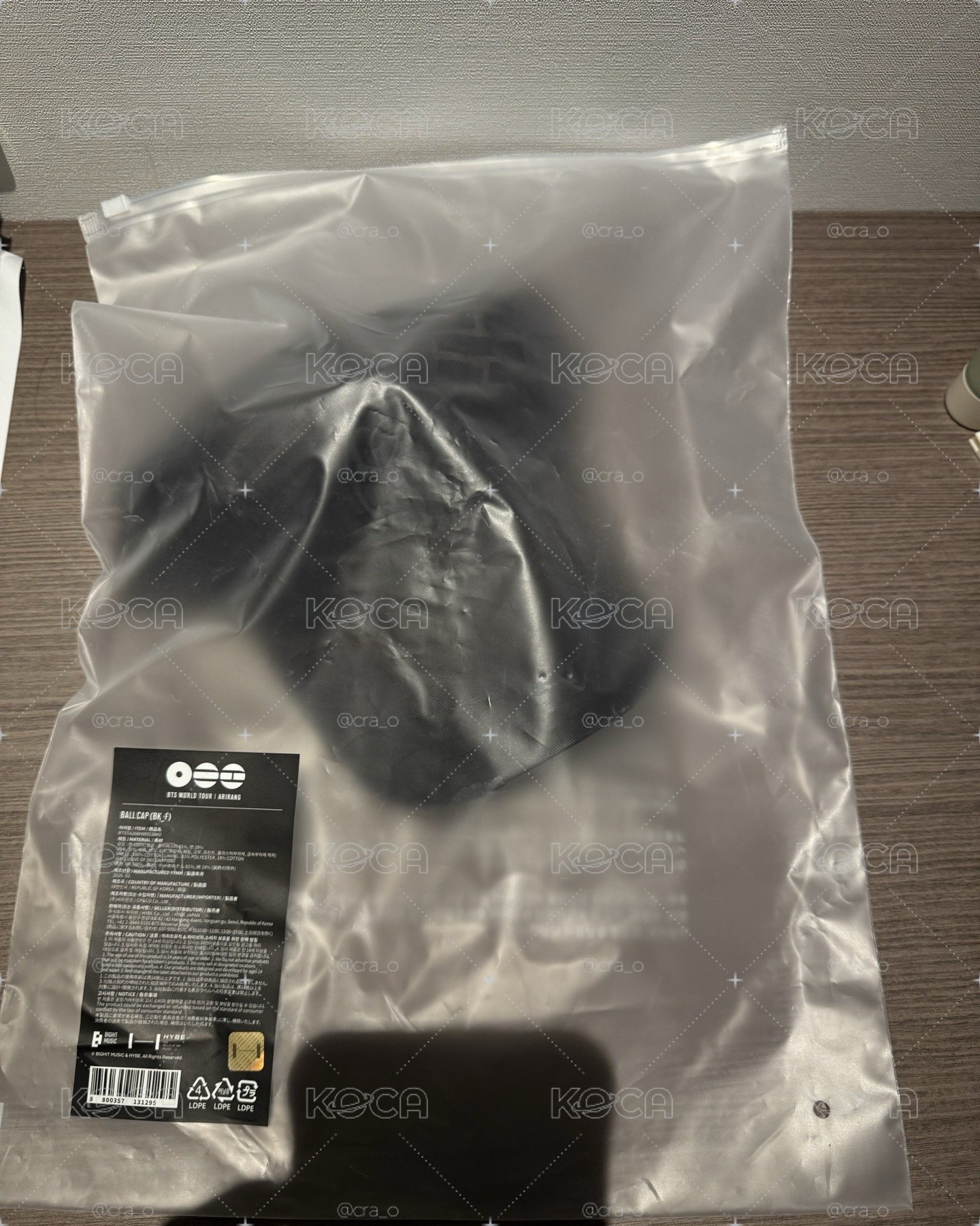 阿里郎世巡 棒球帽 