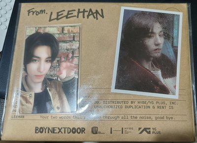 WHY..單封 專輯卡 Letter ver.