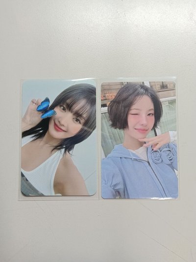 Minnie藝楠小卡Soyeon專卡