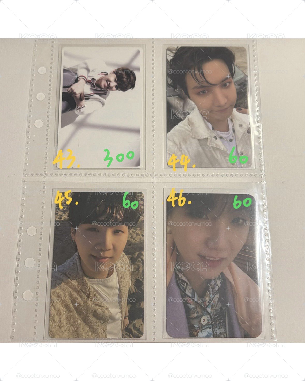BTS小卡（多俊