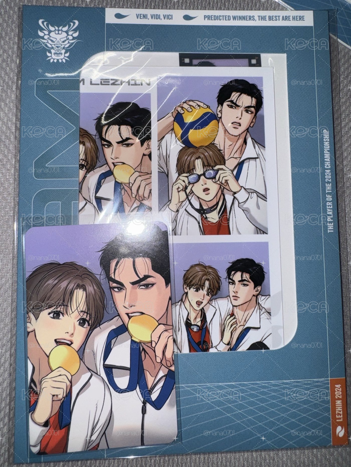 2024 TEAM LEZHIN JMEESHOP隨機卡/周在景/金亶