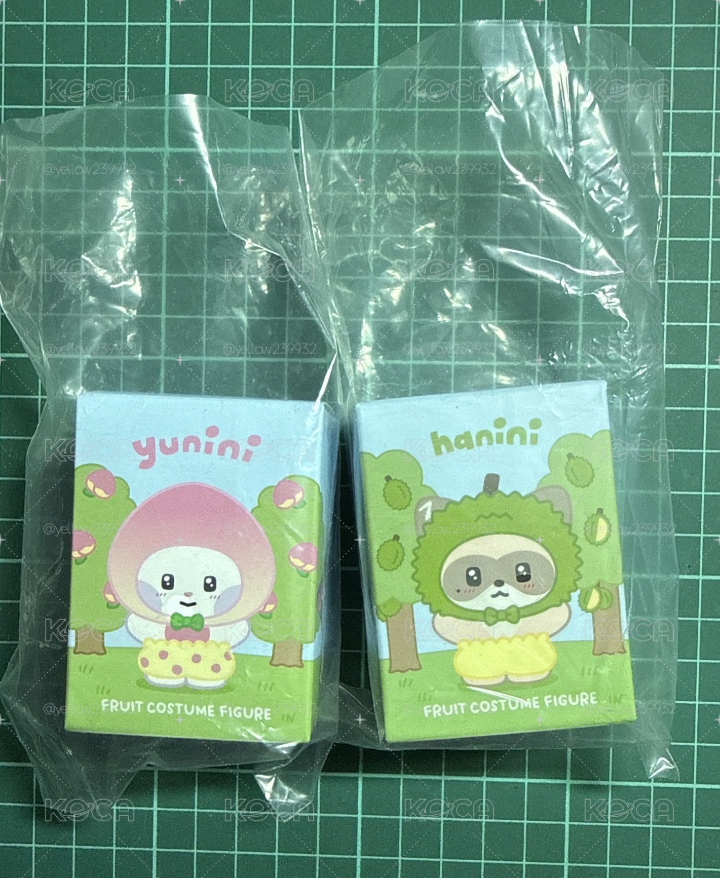維辰 章昊 水果尼尼 公仔