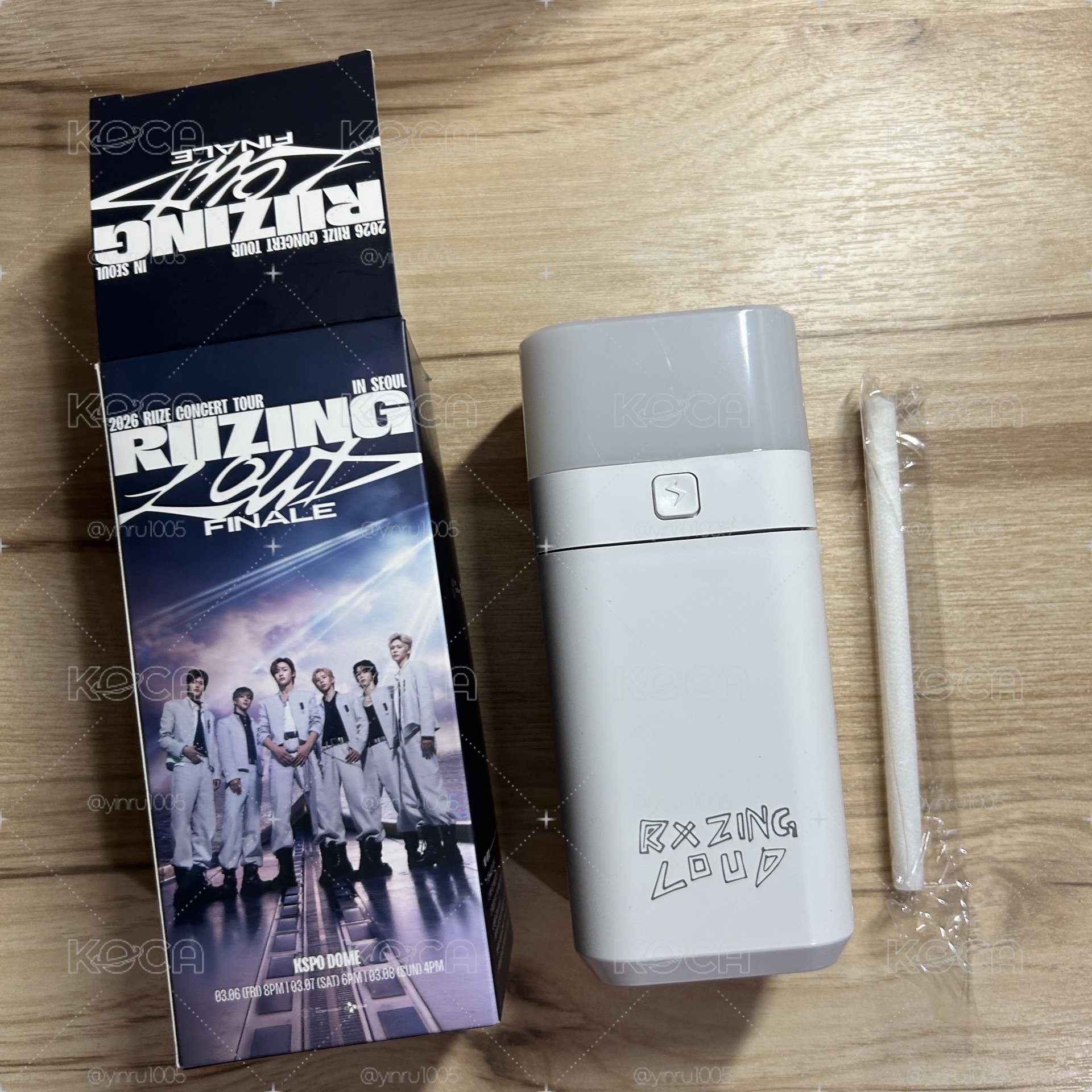 RIIZING LOUD 韓國安可DAY2 VIP禮 加濕器