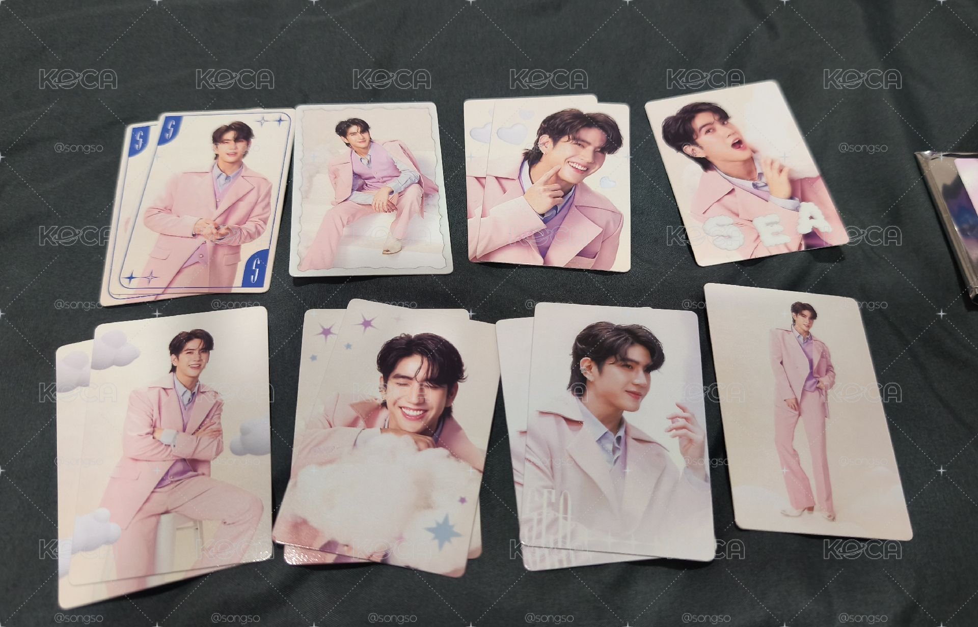 Sea單人卡 （JimmySea Fancon) 全圖8種卡面
