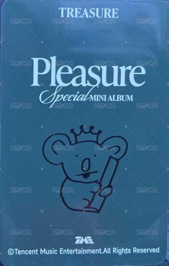 PLEASURE QQ音樂 星光卡 4星 背面