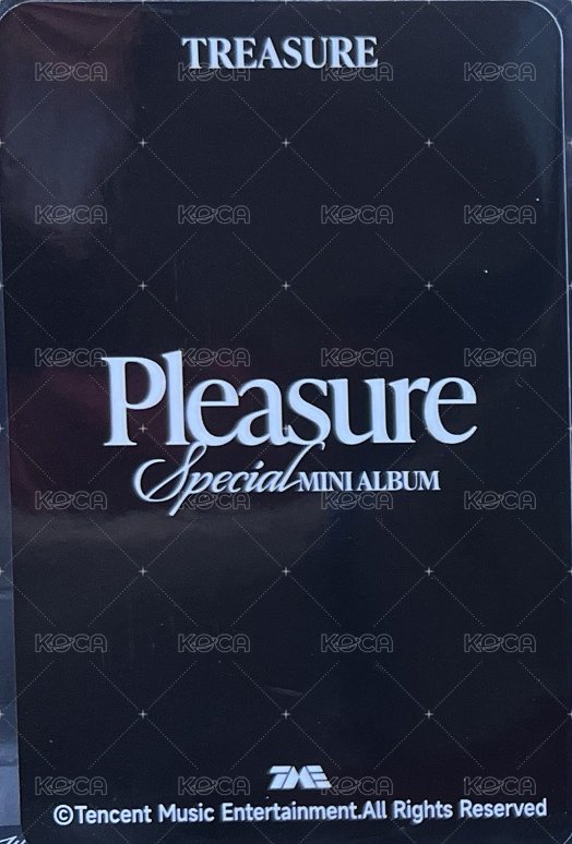 PLEASURE QQ音樂 星光卡 1星 背面