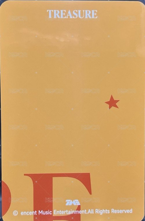 PLEASURE QQ音樂 星光卡 2星 背面