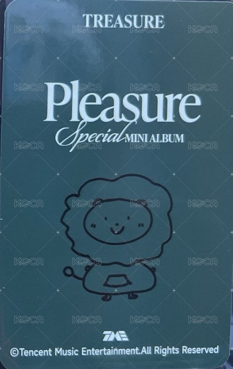 PLEASURE QQ音樂 星光卡 4星 背面