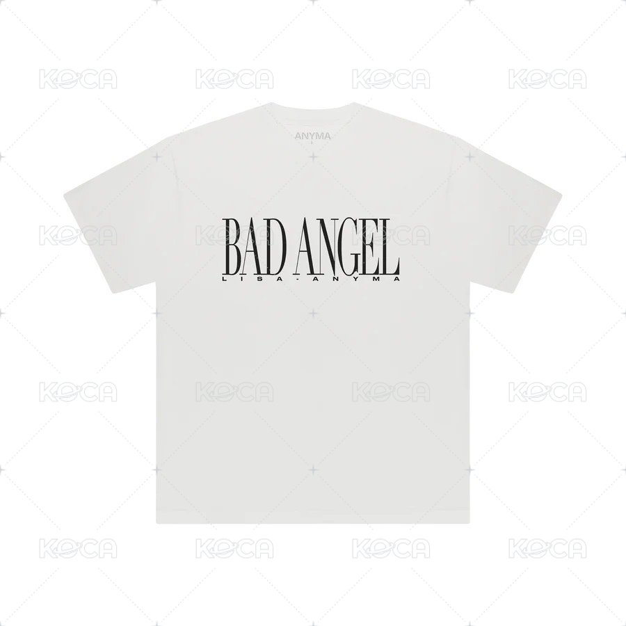 ANYMA X LISA BAD ANGEL 肖像短袖T恤（白色）