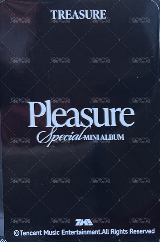 PLEASURE QQ音樂 星光卡 1星 背面