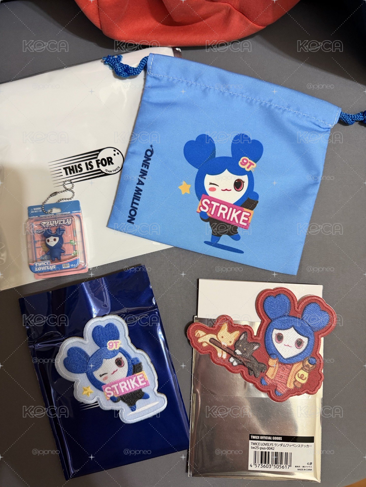 韓國 日本 TWICE 巡迴 六巡 演唱會 THIS IS FOR 新國立 週邊 商品 刺繡貼紙 子瑜 Tzuyu 轉蛋
