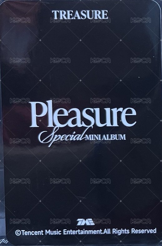 PLEASURE QQ音樂 星光卡 1星 背面