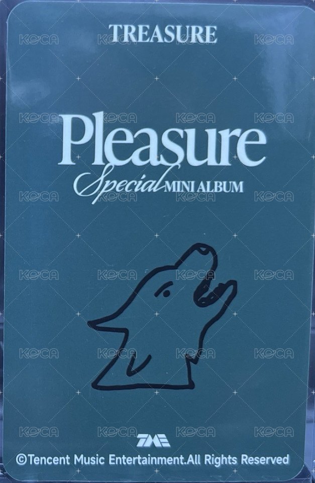 PLEASURE QQ音樂 星光卡 4星 背面