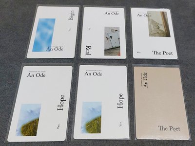 🌟勝寛🍊 SEUNGKWAN 正三 AN ODE 早期卡 專卡 