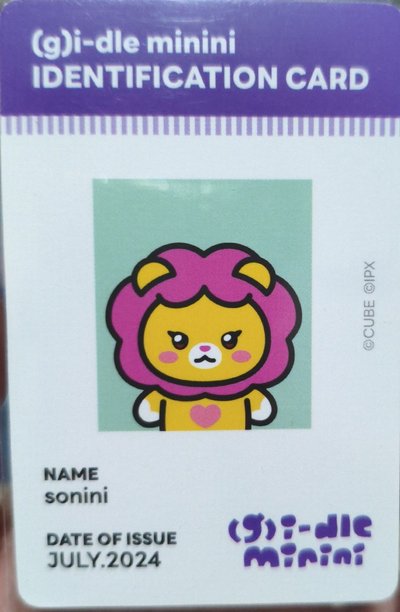 sonini id卡