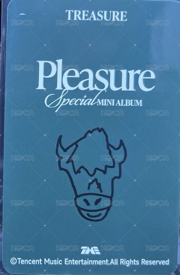 PLEASURE QQ音樂 星光卡 4星 背面