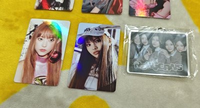 NewJeans OMG WeverseJP 日咖特典小卡組(成員5張+團體吊飾)